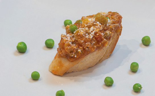 Tapa de Ay Caramba Lounge: Picada de tonyina a l'estil caribeny