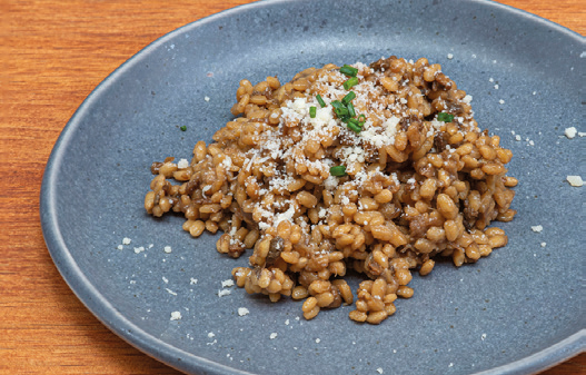 Tapa de Laida Restaurant: Risotto de ceps
