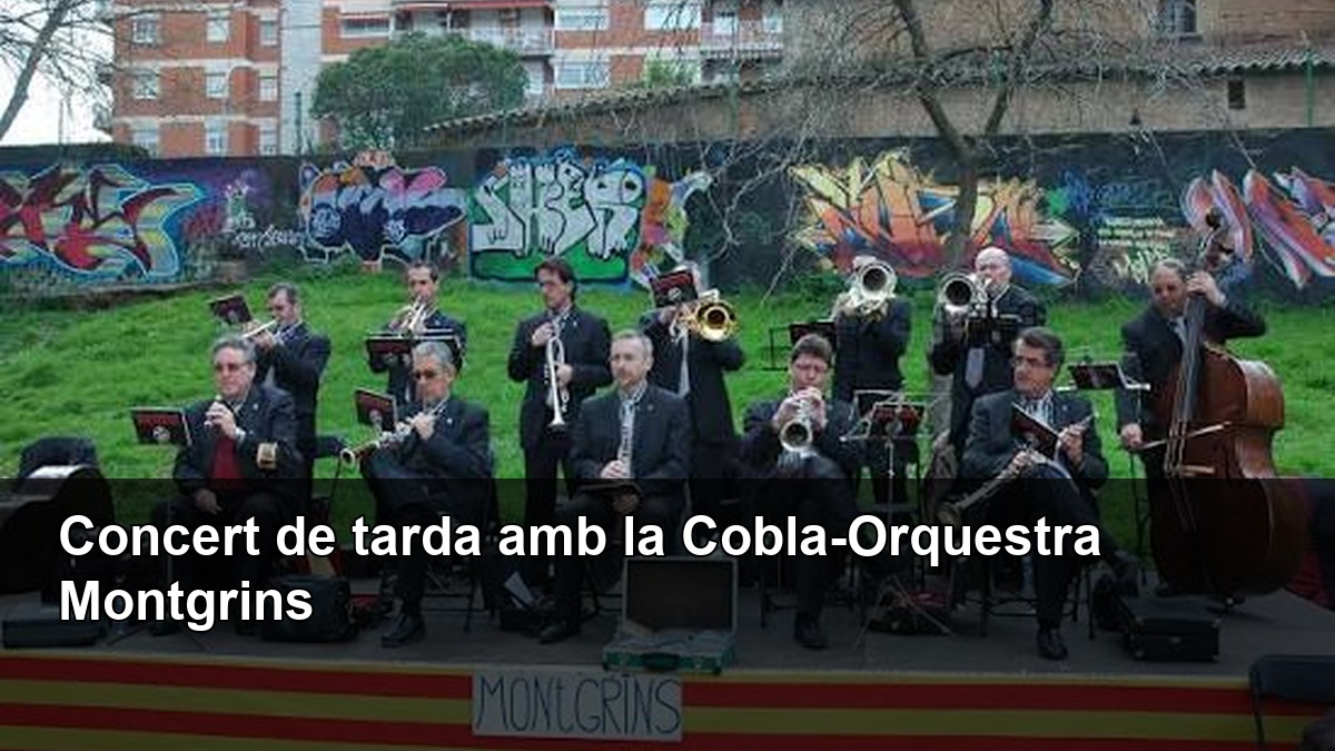 Cobla-Orquestra Montgrins en directe